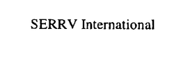 SERRV INTERNATIONAL trademark