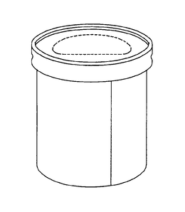 ICE CREAM CONTAINER WITH COVER trademark