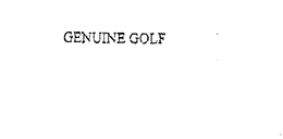 GENUINE GOLF trademark