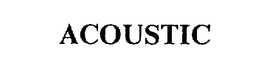 ACOUSTIC trademark