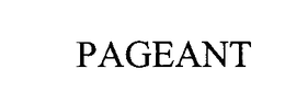 PAGEANT trademark