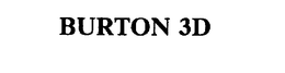 BURTON 3D trademark
