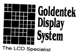 GOLDENTEK DISPLAY trademark