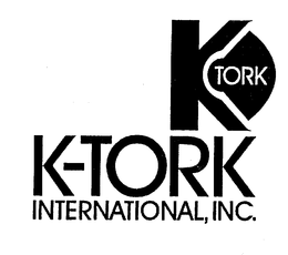 K TORK K-TORK INTERNATIONAL, INC. trademark