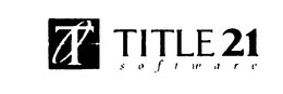 TITLE 21 SOFTWARE trademark