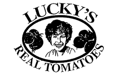 LUCKY'S REAL TOMATOES trademark