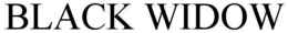 BLACK WIDOW trademark