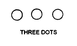 THREE DOTS trademark