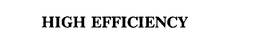 HIGH EFFICIENCY trademark