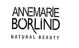 ANNEMARIE BORLIND NATURAL BEAUTY trademark