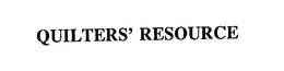 QUILTERS' RESOURCE trademark
