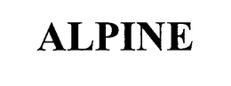 ALPINE trademark