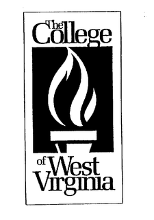 THE COLLEGE OF WEST VIRGINIA trademark