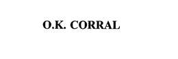O.K. CORRAL trademark