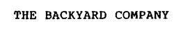 THE BACKYARD COMPANY trademark