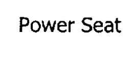 POWER SEAT trademark