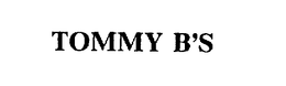 TOMMY B'S trademark