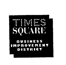 TIMES SQUARE BUSINESS IMPROVEMENT DISTRICT trademark
