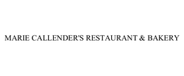 MARIE CALLENDER'S RESTAURANT & BAKERY trademark
