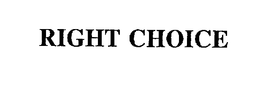RIGHT CHOICE trademark