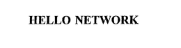 HELLO NETWORK trademark