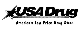 USA DRUG AMERICA'S LOW PRICE DRUG STORE! trademark