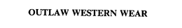OUTLAW WESTERN WEAR trademark