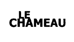 LE CHAMEAU trademark