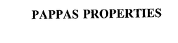 PAPPAS PROPERTIES trademark