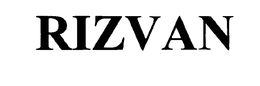 RIZVAN trademark