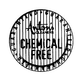 ANTON'S CLEANERS CHEMICAL FREE trademark