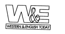 W & E WESTERN & ENGLISH TODAY trademark