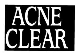 ACNE CLEAR trademark