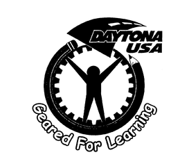 DAYTONA USA GEARED FOR LEARNING trademark