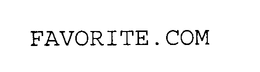 FAVORITE.COM trademark