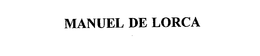 MANUEL DE LORCA trademark