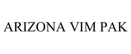 ARIZONA VIM PAK trademark