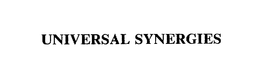 UNIVERSAL SYNERGIES trademark