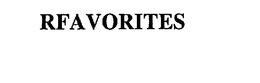 RFAVORITES trademark