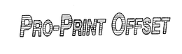 PRO-PRINT OFFSET trademark