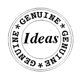GENUINE IDEAS trademark