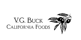 V.G. BUCK CALIFORNIA FOODS trademark