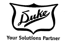 DUKE YOUR SOLUTIONS PARTNER trademark
