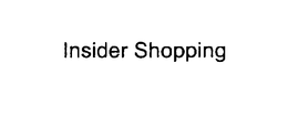 INSIDER SHOPPING trademark