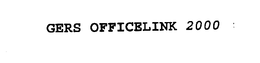 GERS OFFICELINK 2000 trademark