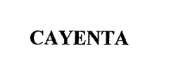 CAYENTA trademark