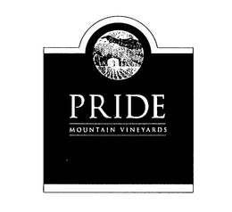 PRIDE MOUNTAIN VINEYARDS trademark