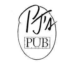 PJ'S PUB trademark