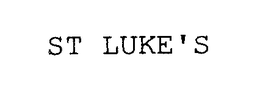 ST LUKE'S trademark