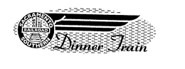 SACRAMENTO SOUTHERN RAILROAD DINNER TRAIN trademark